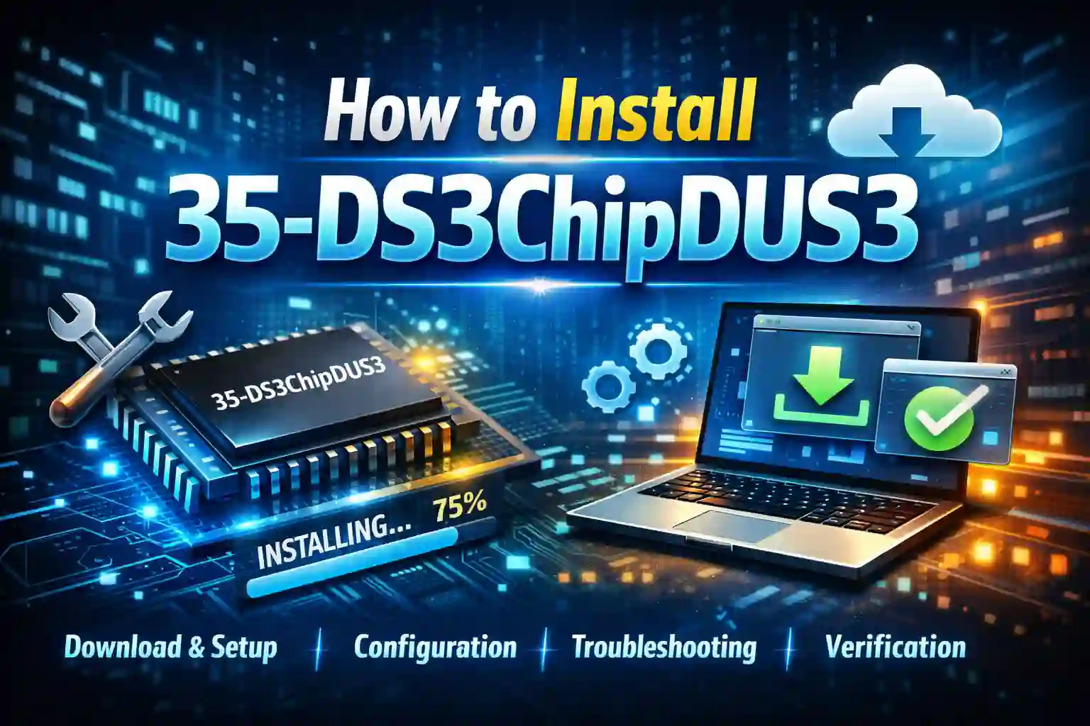 How to Install 35-DS3ChipDUS3