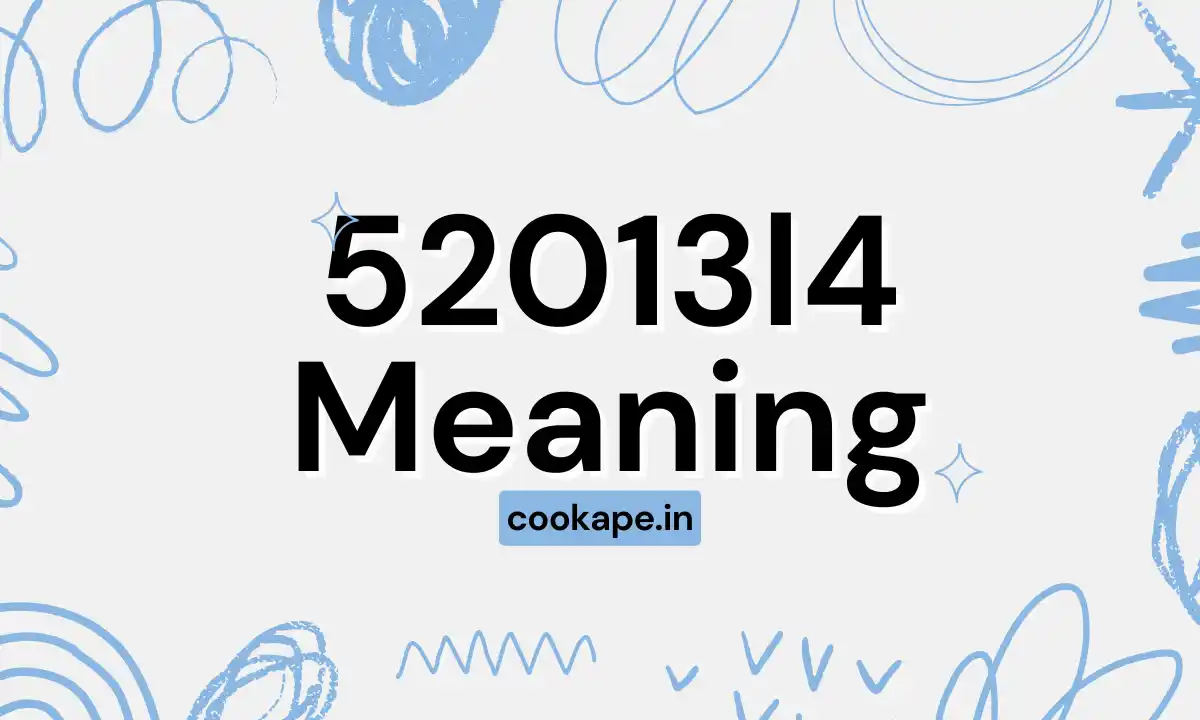52013l4 Meaning